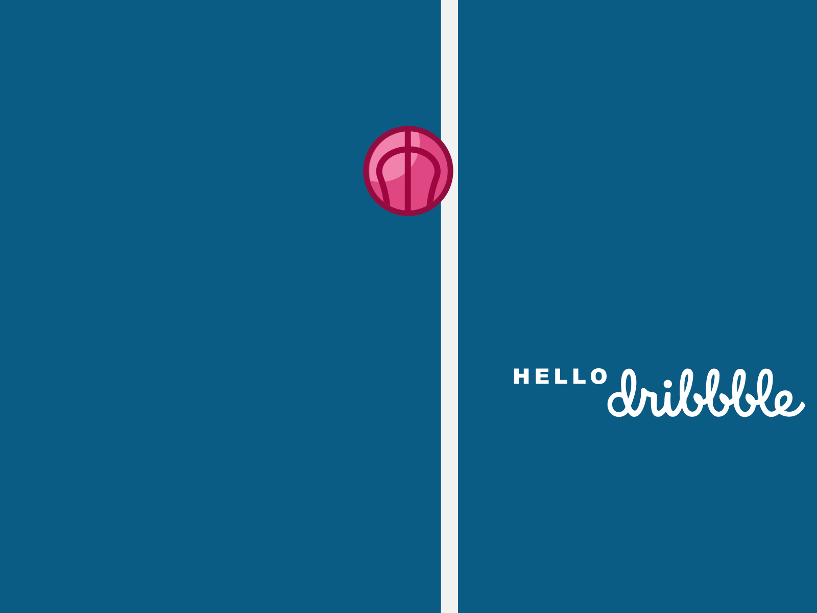 Hello Dribbble! 2d animation animation first shot flat hello dribbble motion vector