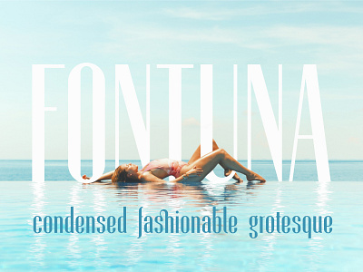 Fontuna typeface condensed font font grotesk sans serif typeface