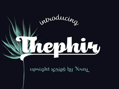 Thephir typeface