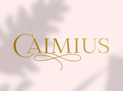 Calmius typeface fashion font lettering serif typeface