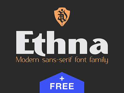 Ethna font family ethna font free grotesque sans sans serif typeface