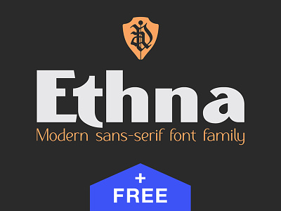 Ethna font family
