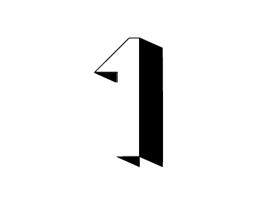 1 lettering numerals