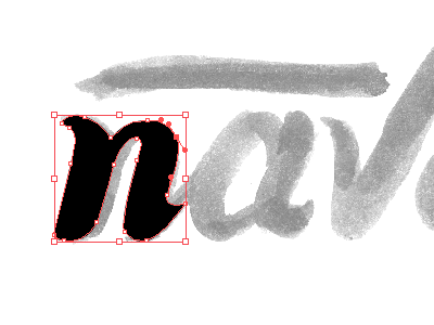 brush script logo