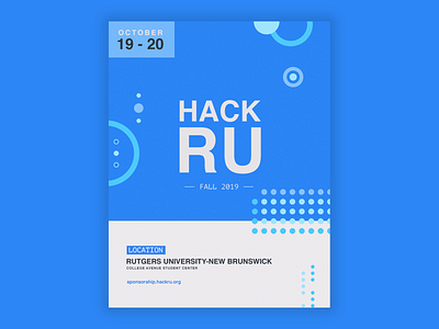 HackRU Sponsorship Document Cover