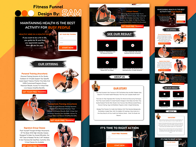 Fitness Landing Page