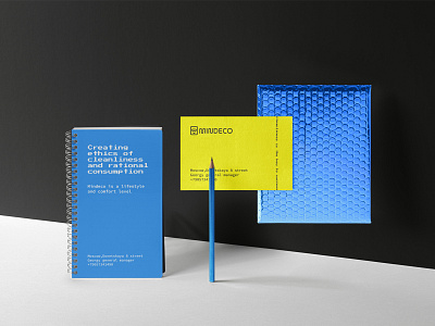 Branding for the cleaning company Mindeco