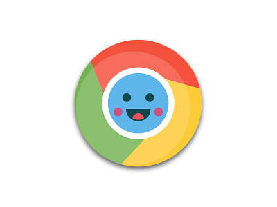 Google Chrome chrome cute emoji face google smiley