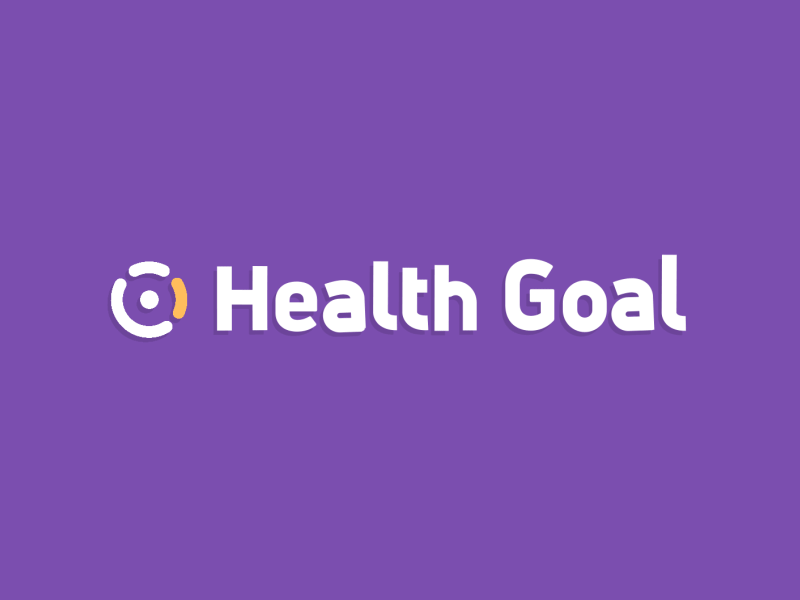 Health Goal logo reveal after affects animation branding logo logo alphabet logo animation logo reveal micro motion typography ui ux ux animation ux motion