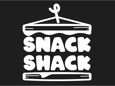 Logo Concept | Snack Shack branding design graphic design illustration logo typography vector