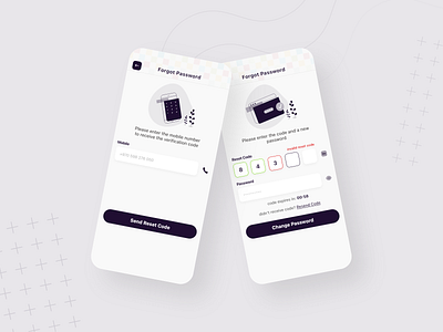 Forgot Password Mobile App Screen