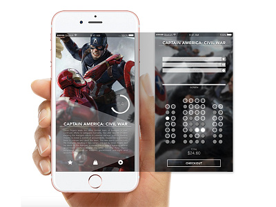 Movie App Interface Design