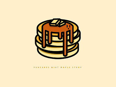 Pancakes With Maple Syrup