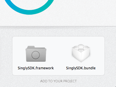 Disk Image for Singly iOS SDK