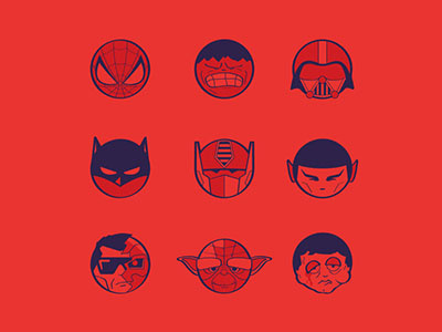 Superhero Icons