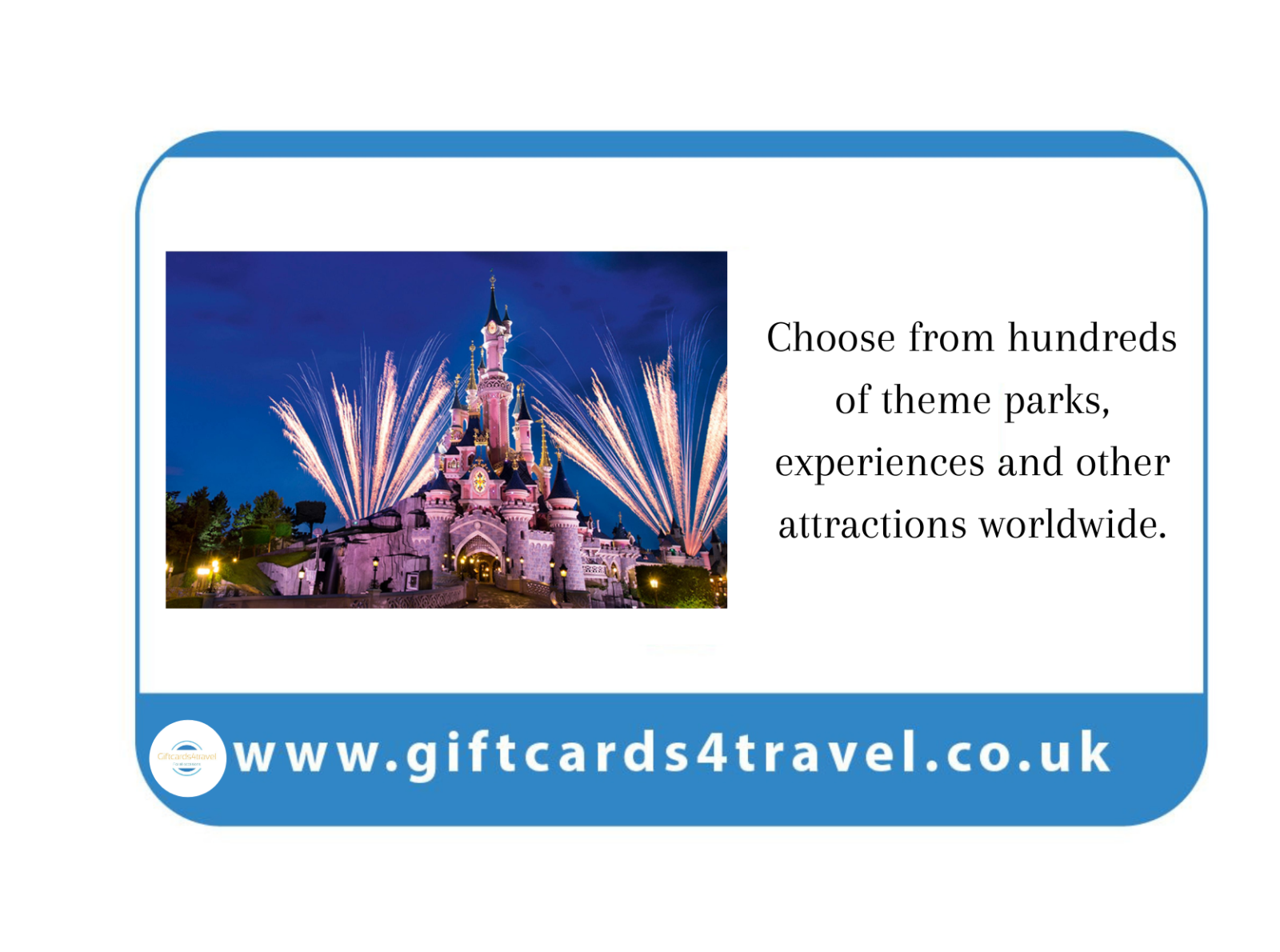 Giftcard Attractions by Gift cards 4Travel on Dribbble