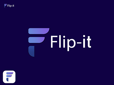 FLIP-IT advertising artwork brand identity branding creative logo design graphic design illustration logo logo design minimalist logo modern logo simple logo typography vector