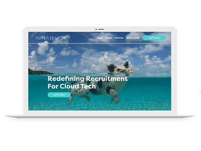 Aurea Search brands design development ui ux website