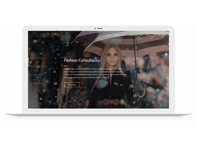 Louise Laing design digital fashion london ui ux website