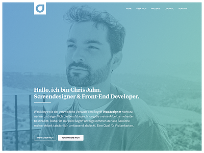 chrisjahn.de 2014 colorful mockups portfolio screendesign website