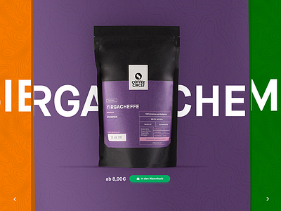 Coffee Circle — Coffeefinder coffee configurator packaging