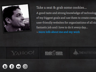 chrisjahn.de Footer footer personal portfolio website wip