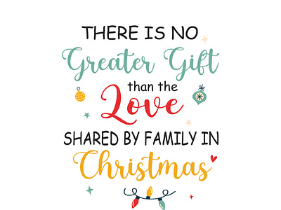There is no Greater Gift than the Love shared by family in Xmas