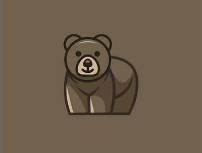 bear bear ww animation app design graphic design icon illustration logo vector