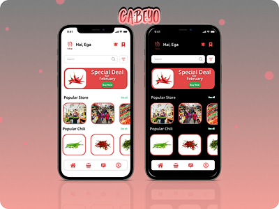 Cabeyo app branding chile chili design icon illustration logo ui ux vector