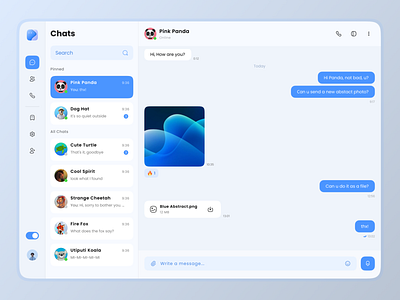 CubeChat Messenger dashboard app branding creative dashboard design desktop graphic design illustration logo messenger top designs typography ui ux vector web