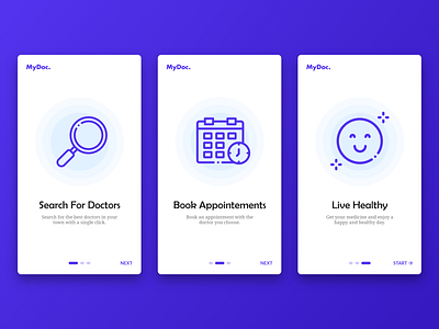 Doctor Booking App Onboarding