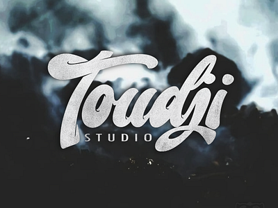 Toudji Bold Script branding design font graphic design logo