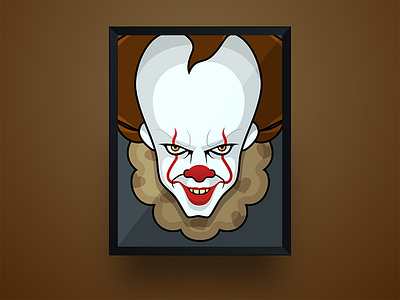 Pennywise Clown - It Movie avatar bill skarsgard clown dancing clown graphic design illustration it movie pennywise sketch app vector