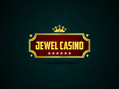 Casino Logo brand casino decks game icon icon logo design royal sketch typography