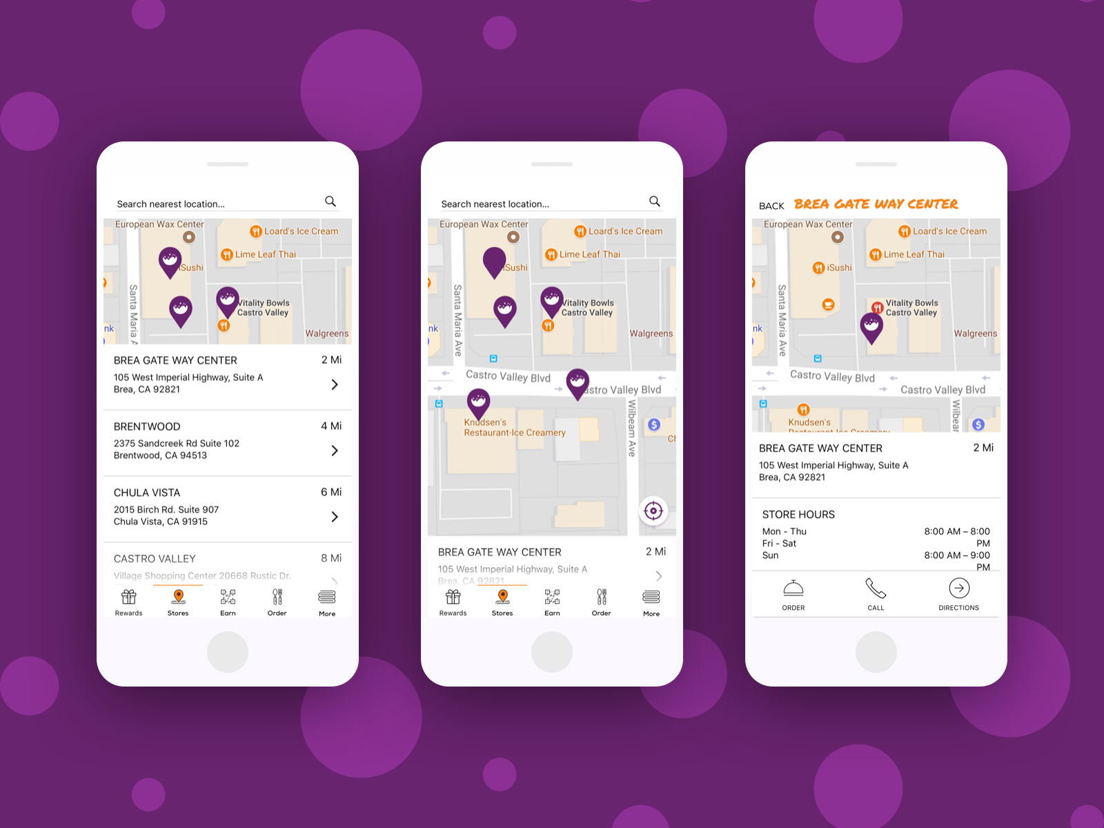 Location List by Dhruv Parnami on Dribbble