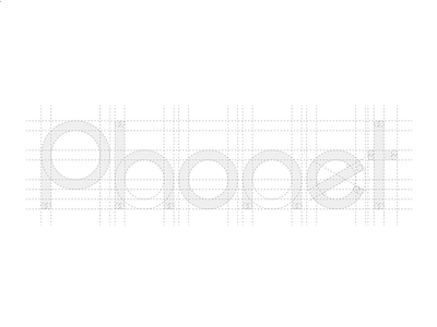 Phonet / Grid brand creative design geometic grid logo logotype type ui ux