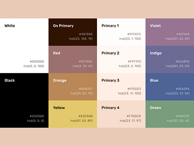 Repeating reminders concept 1 - Color palette app branding design ui ux