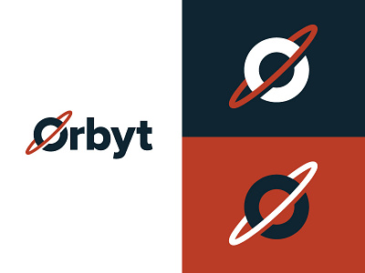 Orbyt Logo blockchain blockchain cryptocurrency branding crypto logo logodesign marketing orbit space startups