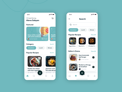 Food ui design... ui uidesign