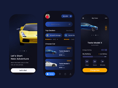 Car ui design.. ui