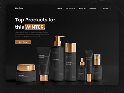Cosmetic products website