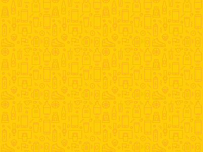 Untappd March Madness Pattern by Ryan Payne for Untappd Design on Dribbble