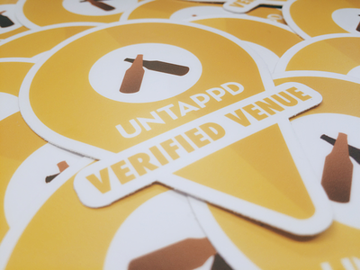 Untappd Stickers