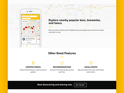 Untappd Home Page