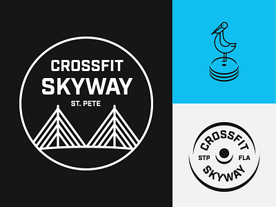 Crossfit Skyway Branding branding crossfit logo training