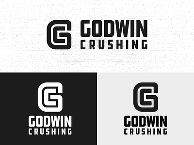 Godwin Crushing branding logo