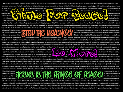 Time for Peace! photoshop