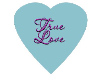 True Love conversation candy heart true love valentines day