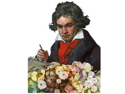 Ludwig von Beethoven Grunged II