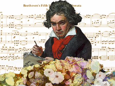 Ludwig von Beethoven Grunged III beethoven beethoven manipulated beethoven mashed